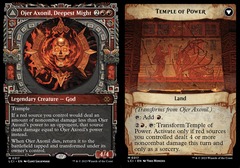 Ojer Axonil, Deepest Might // Temple of Power (0317) (Showcase) - Foil